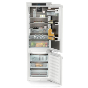 liebherr lodówka do zabudowy z czarnym wnętrzem