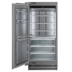 chłodziarka do zabudowy wysokość ponad 2 metry z dozownikiem do wody - liebherr monolith - lodówka szerokość 90cm